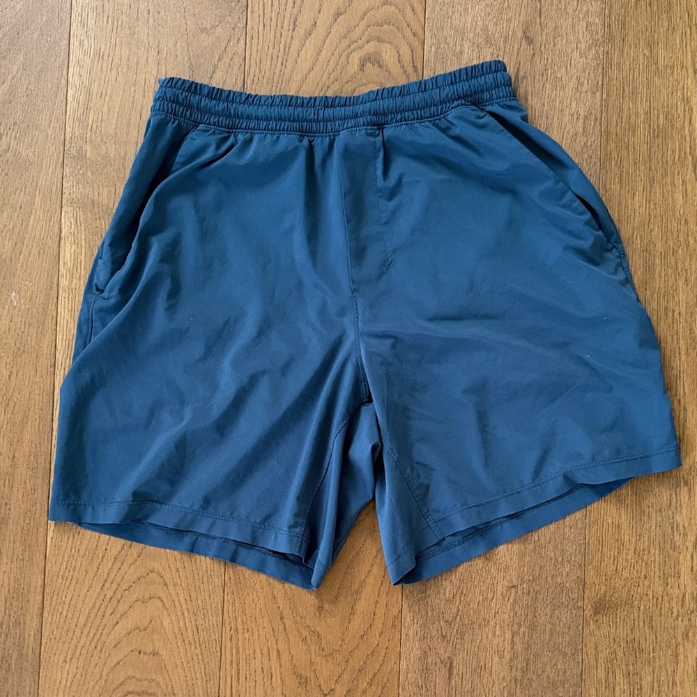 lululemon athletica Men's Deep Blue Athletic Shorts
